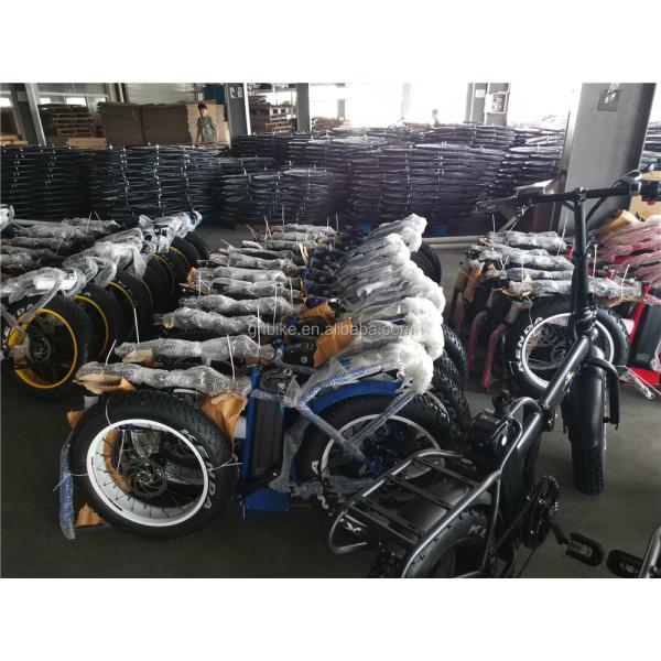 20 Inch 48V 500W 750W 1000W Electric Folding Bike with Fat Tire Max Speed 30-50Km/h