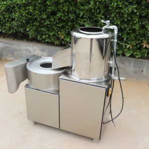 China Low cost garlic onion cleaning peeling and cutting machine supplier on sale