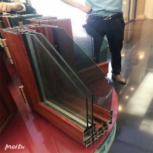 Lightweight Wood Grain Aluminum Extrusion Easy To Clean And Maintain