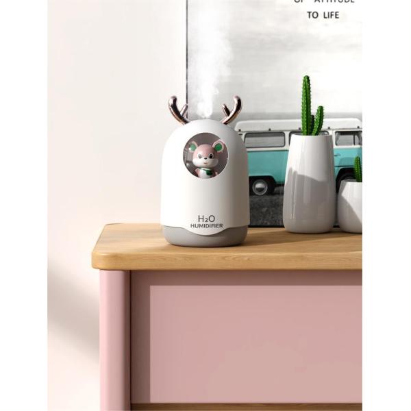 Conditioning Appliance Cute Pet Bear Mini Humidifier for Room App-Controlled Capacity 0.5L