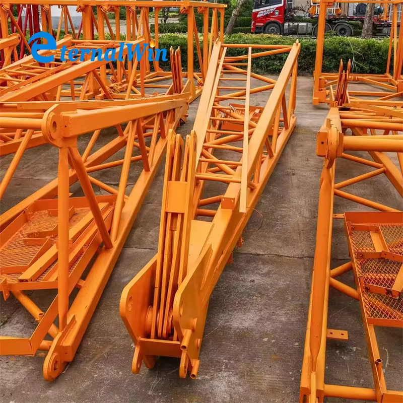 Brazil Mini Crane 1 Ton Capacity Internal Climb Tower Crane with 40 m/min Hoisting and 0.5-1 t Hoisting