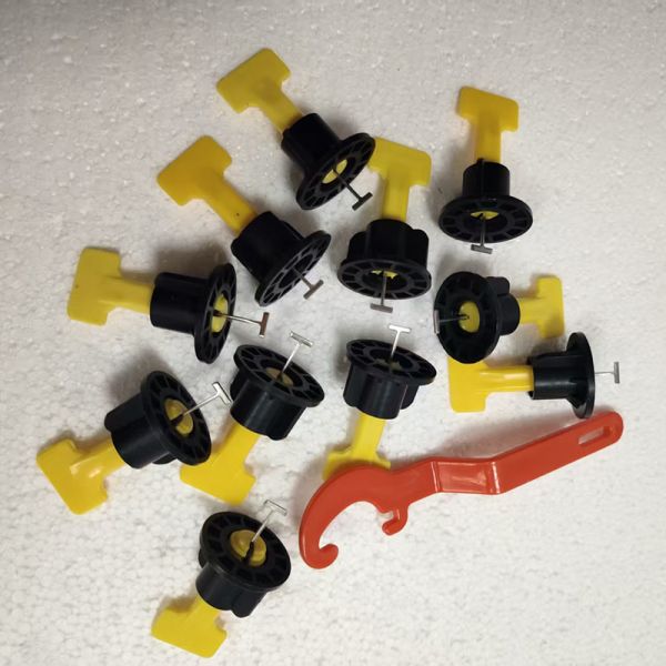 Buy Professional Ceramic Tile Installation Tool Replaceable Steel Pins Industrial Tile Leveler Spacers Tile Leveling System at wholesale prices