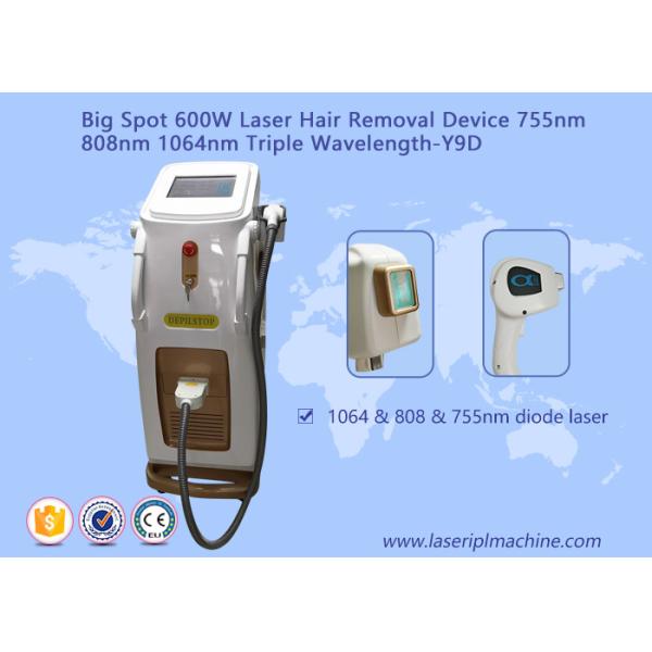 Buy Professional Home Diode Laser Hair Removal Machine 755nm 808nm 1064nm at wholesale prices