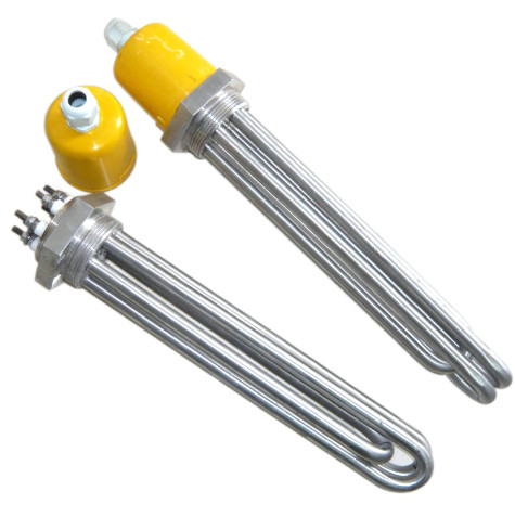 Buy High Strength Steam Boiler Heating Element Tubular Flange 220V High Safety at wholesale prices