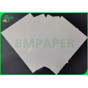 China 190g - 400g One Side Coated Glossy Folding Resistance of White Cardboard on sale