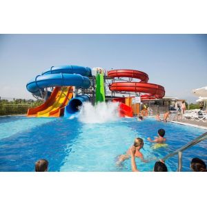 Water Park Swimming Pool Amusement Fiberglass Water Slide Supplies