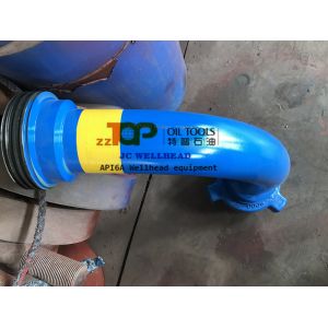Quality High Pressure Integral Long Radius Elbow For Wellhead Lines for sale