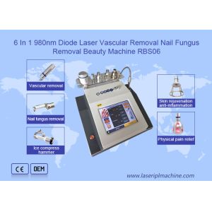 6 In 1 980nm Diode Laser Vascular Removal Machine