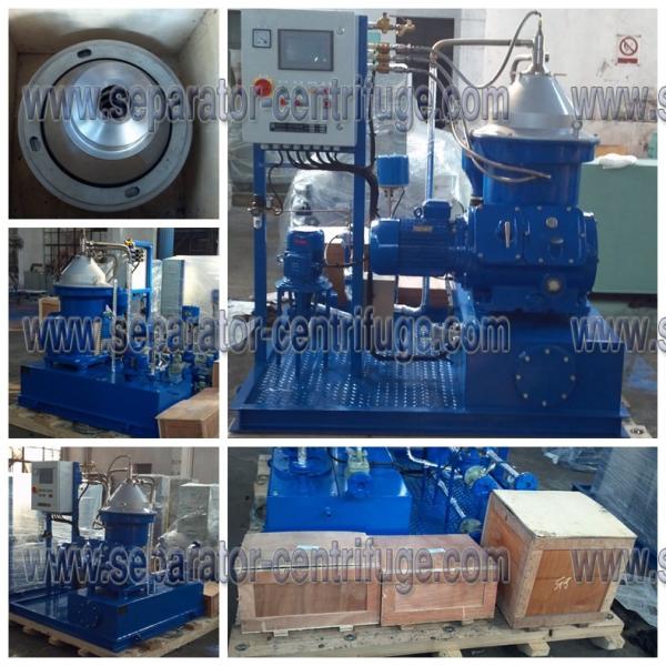 Disc Centrifugal Oil Separator 3 Phase Marine And Fuel Oil Separator With CE , CCS