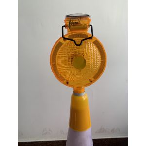 New Solar Road Construction Traffic Blinking Barricade Warning Lights Obstacle