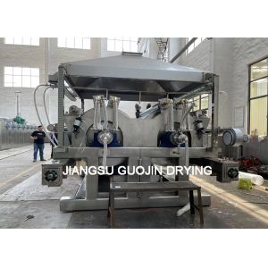 Foodstuff Scraper Double Drum Dryer 1.5M Diameter For Purple Potato