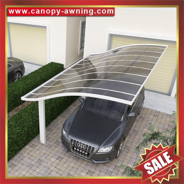 outdoor parking alu aluminium aluminum alloy carport car rain sun shed shelter