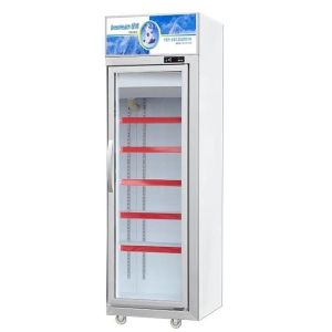 -18 ~ -22 ℃ Commercial Double Glass Door Freezer For Supermarket