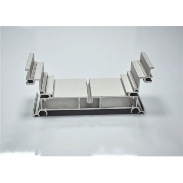 Silver Surface Treatment Industrial Aluminium Profile 6063-T5 ISO9001 Certificat