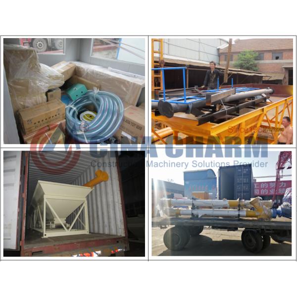 Mini 25m3/H Stationary Ready Mix Cement Concrete Batching Plant HZS25