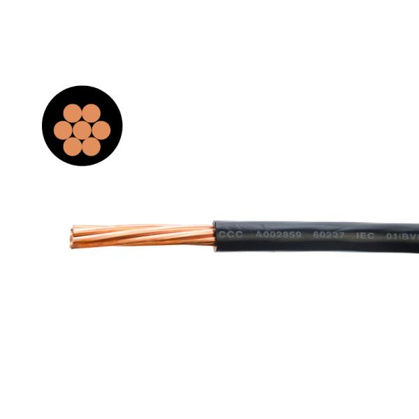 Customized Copper Stranded H07v U H07v R Electric Wire for High Voltage Applications 1.5mm2 2.5mm2 4mm2 and PVC Insulation