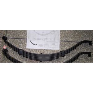American Double Eye Trailer Slipper Leaf Springs 1180mm 66.25mm ODM