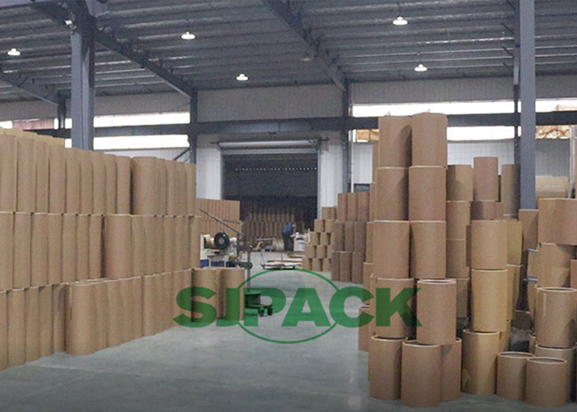 36cm All-Paper Fiber Drum – Pallet-Compatible Design For Bulk Shipping And Easy Handling