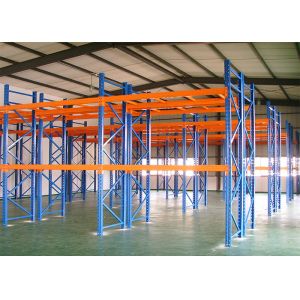 Warehouse Heavy Duty Pallet Racks Strong Structural Metal Rack Boltless