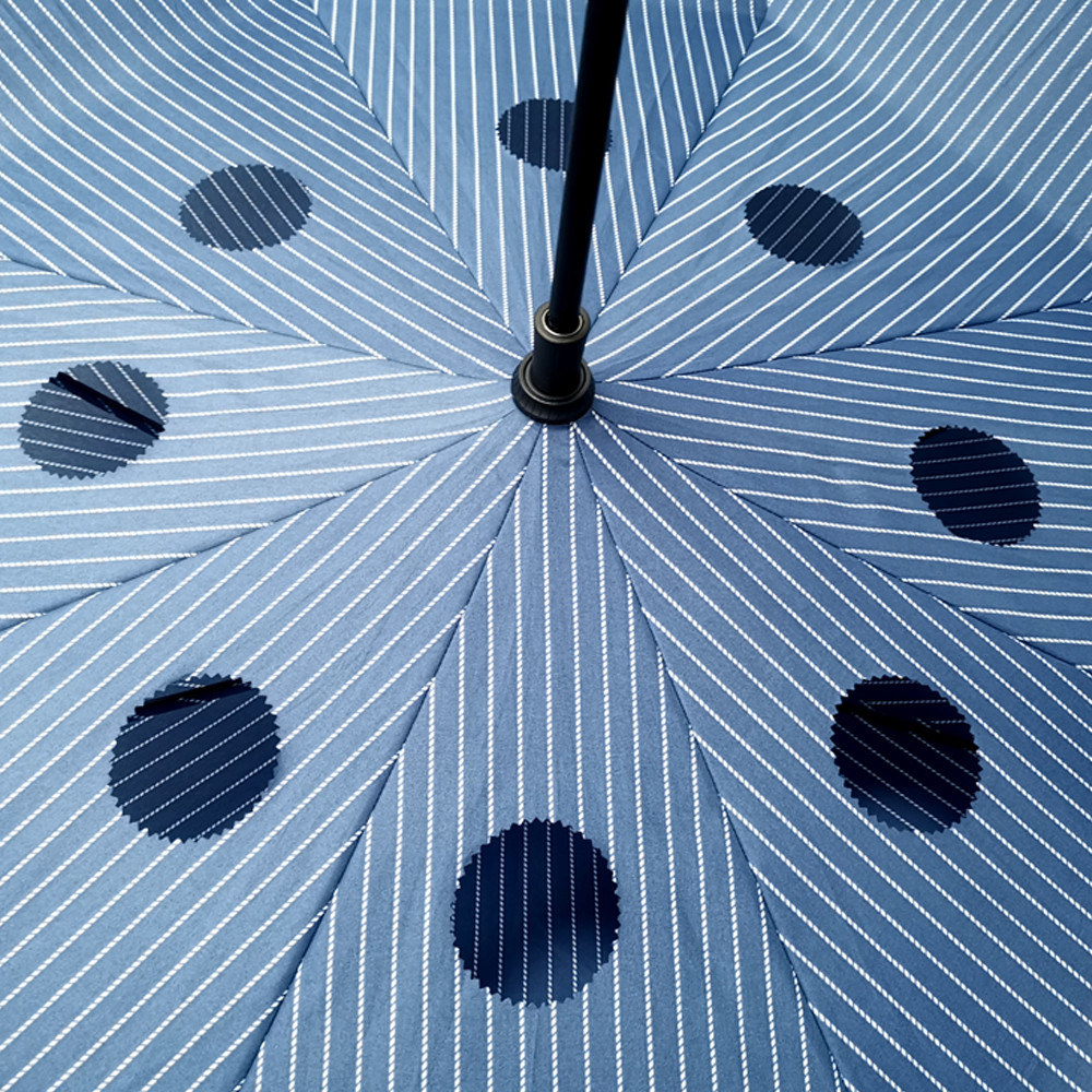 Straight Handle Automatic Reverse Inverted Umbrella Double Layer With Square