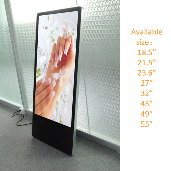 LTI 43 Inch Wall Mount Kiosk LCD Wall Mounted Touch Screen Kiosk