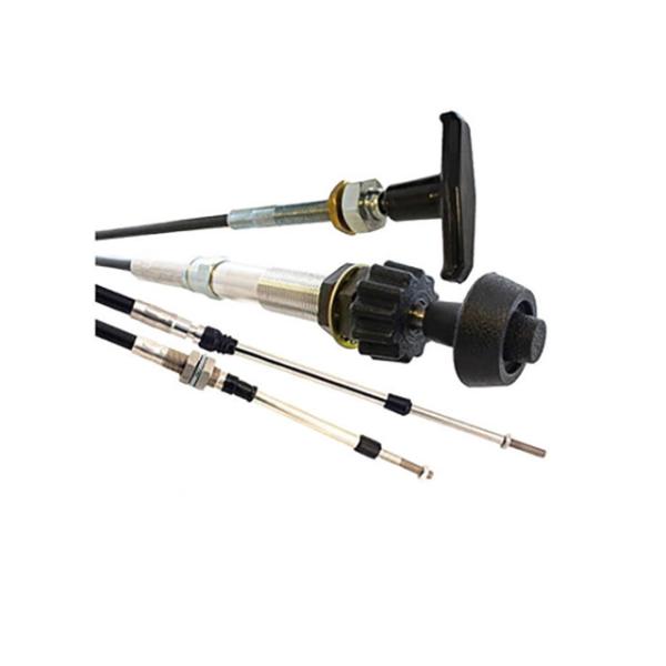 Buy Custom Mechanical Control Cable Assembly Push Pull Control Cable Push Only Control Cable at wholesale prices
