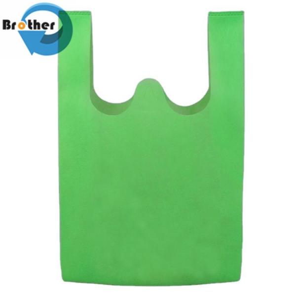 Factory Direct Sale Free Sample Hot Selling Ecofriendly TNT PP Spunbond Nonwoven Fabric Handle Bag Non Woven Shopping