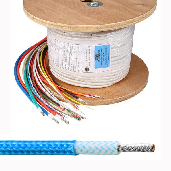 Buy 7x26 Stranding Fiberglass Coated Copper Wire For Electrical Applications at wholesale prices