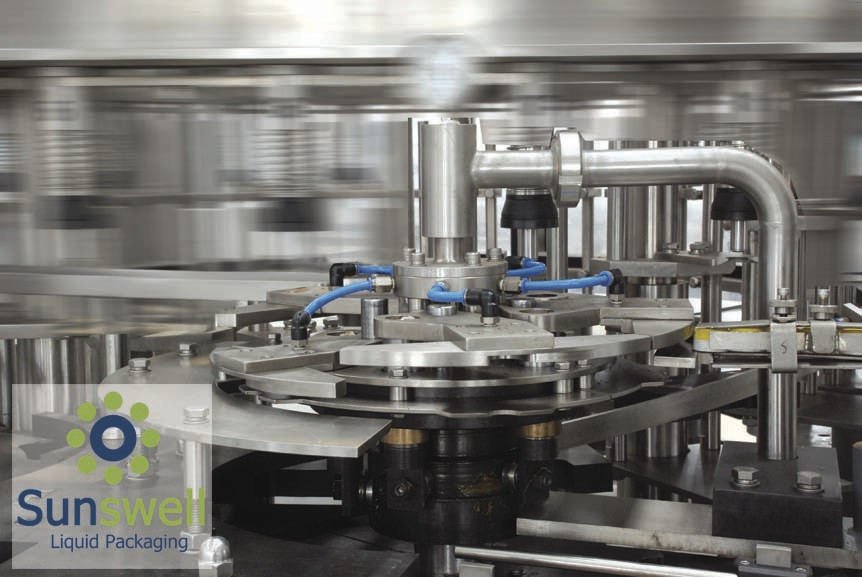 High Frequency Piston Filling Machine Compact With Rotary Transmission