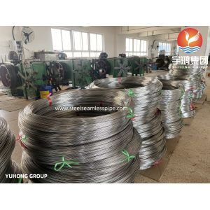 Quality Grade TP304/304L and TP316/316L Stainless Steel Seamless Coil Tube Pickled / Bright Annealed Surface ASME SA213 for sale