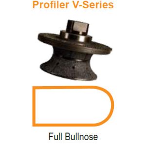 Vacuum Brazed Full Bullnose Diamond Profile Wheel