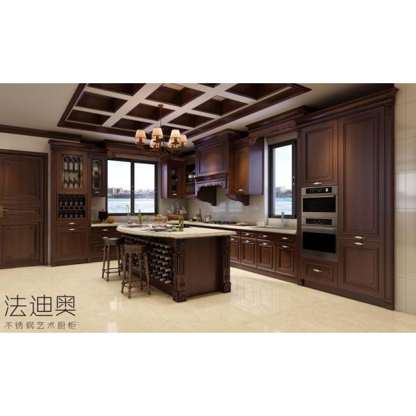 Stainless Steel Cabinets With Chinese Elegance Merging Tradition With Modern Durability