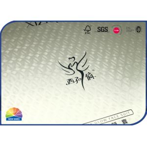 Reverse UV Printing Cosmetics Gift Rigid Shoulder Box