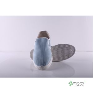 Blue Dual Density PVC Sole Cleanroom Antistatic ESD Shoes