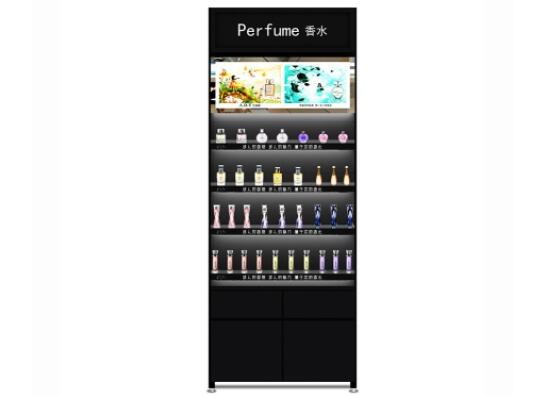 Buy Black Fragrance 110V 240V Cosmetic Shelf Display Easy Assemble at wholesale prices