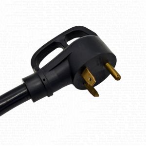 12-Inch 30 Amp Female Dogbone Adapter RV Electrical Converter Cord TT-30P 14-50R