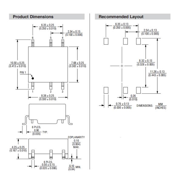 BMS Signal Transformer For Telecom Applications And Electronic Devices SM91508AL