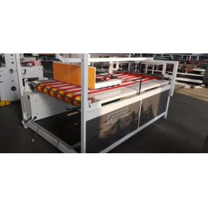 Electric Plastic Packaging Material Semi-Automatic Folder Gluer Machine for Box