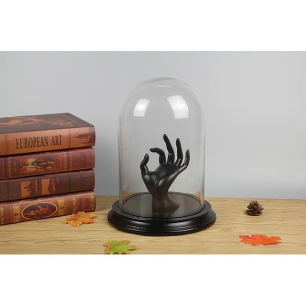 Customized Glass Homeware Dome Display Handblown Vintage Victorian Style