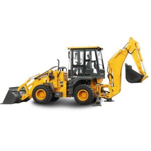 Energy Saving Eco Tractor Backhoe Loader for Piping Builds / Cable Builds / Park