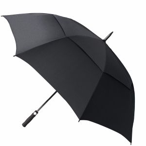 Promotional Pongee 190T Double Layer Golf Rain Umbrella