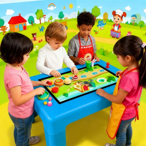 Buy 43 Inch Touch Table with Rockchip RK3288 Quad-core Processor 2G RAM and 8GB NAND-Flash at wholesale prices