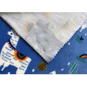 250gsm Brushed Polyester Spandex Velvet Fabric