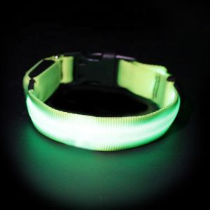 C906 Wholesale Fashion Colorful Customized Logo Flashing Rechargeable LED Dog