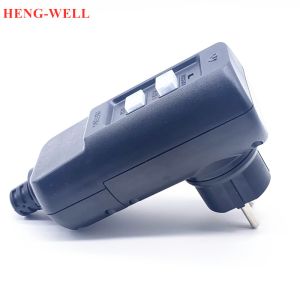 EU/US Leakage Protection Plug 2 Poles Switch US Standard GFCI Plug