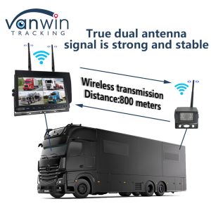 7 Inch AHD Digital Wireless Rearview System Truck Reverse Camera Wireless TFT