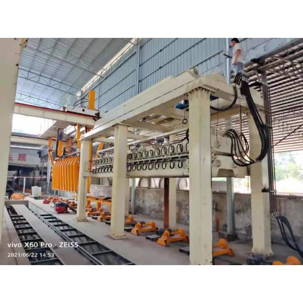 Automatic AAC Block Brick Making Production Line Machine Autoclaved Aerated