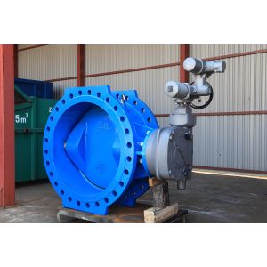 Quality Double eccentric flanged butterfly valves for sale