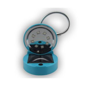 8LED solar powered table lamp