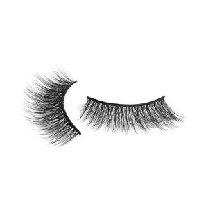 2 Pairs Fluffy Lightweight Silk False Lashes With Natural Looking